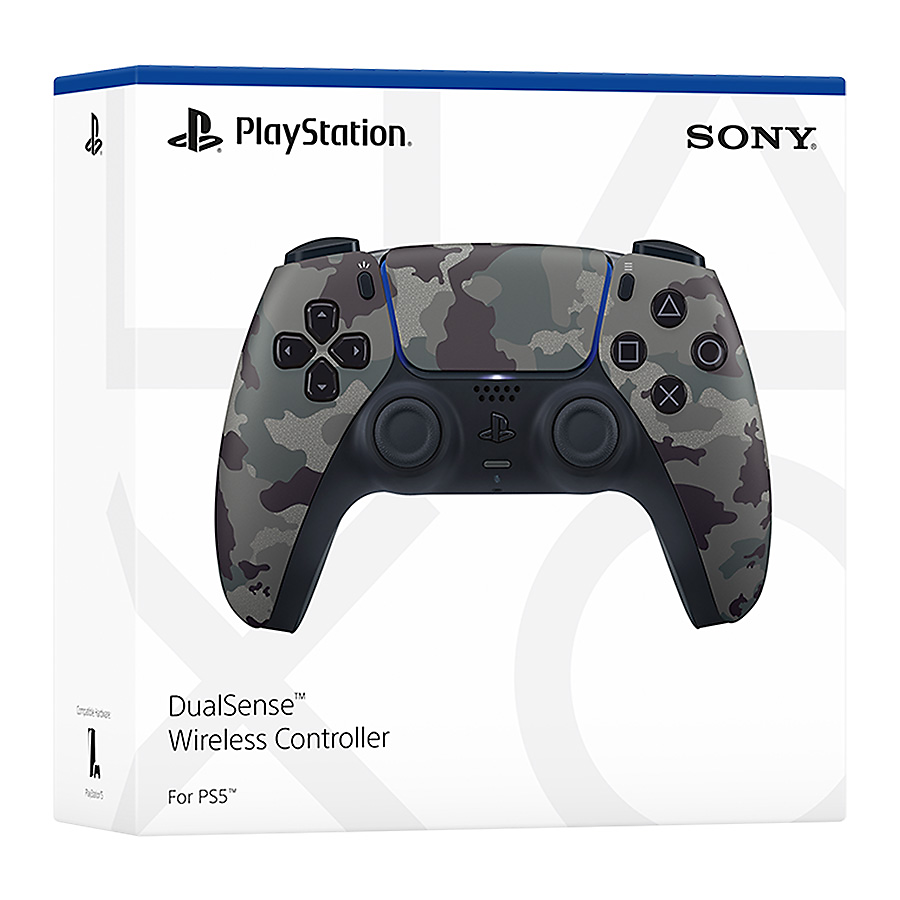 Sony DualSense Wireless Controller For PlayStation 5 | Gray Camouflage