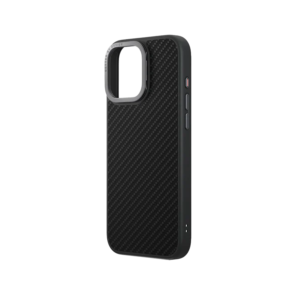Uniq iPhone 16 Pro Hybrid Keva Max MagSafe Case With Camera Stand | Black