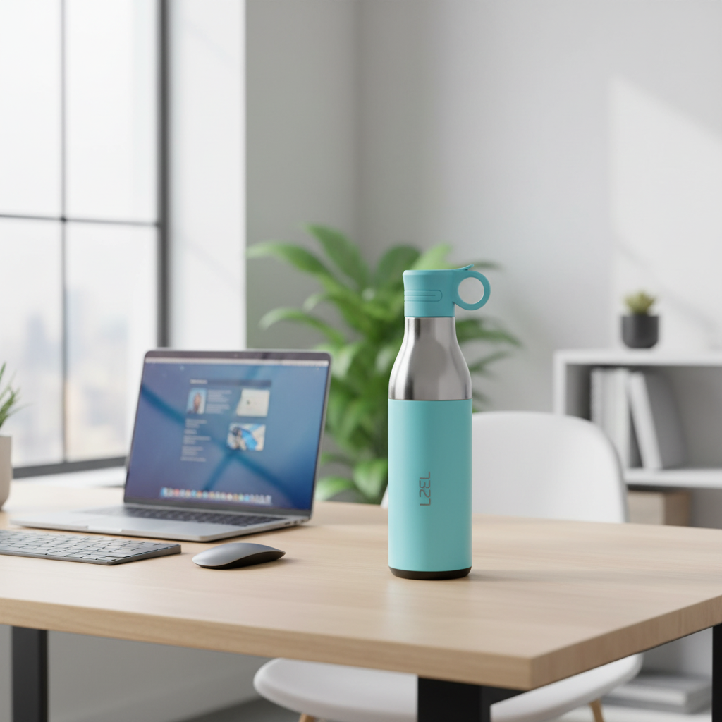 LZEL Natura Elva Vacuum Bottle Dual 400â€¯mL + 400â€¯mL