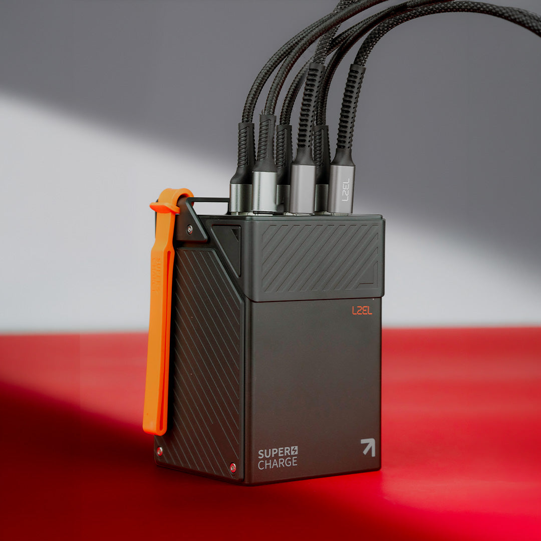 LZEL Zenoflex Ultra Surge 50000mAh PD Power Bank | PD3.0 & QC3.0 | 100W Max | Triple Type-C  Triple USB-A