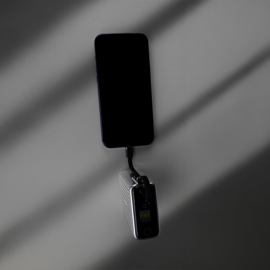 LZEL Neurode Sync 20000Mah Pd3.0 & Qc3.0| 65W |Built-In-Usb-C Cable Pd Power Bank