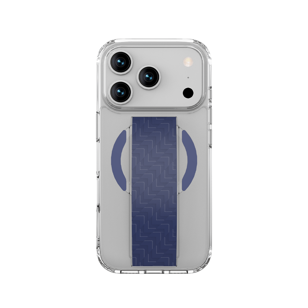 LZEL MagNexa Grip MagSafe Case for iPhone 17 Pro | Mood Indigo