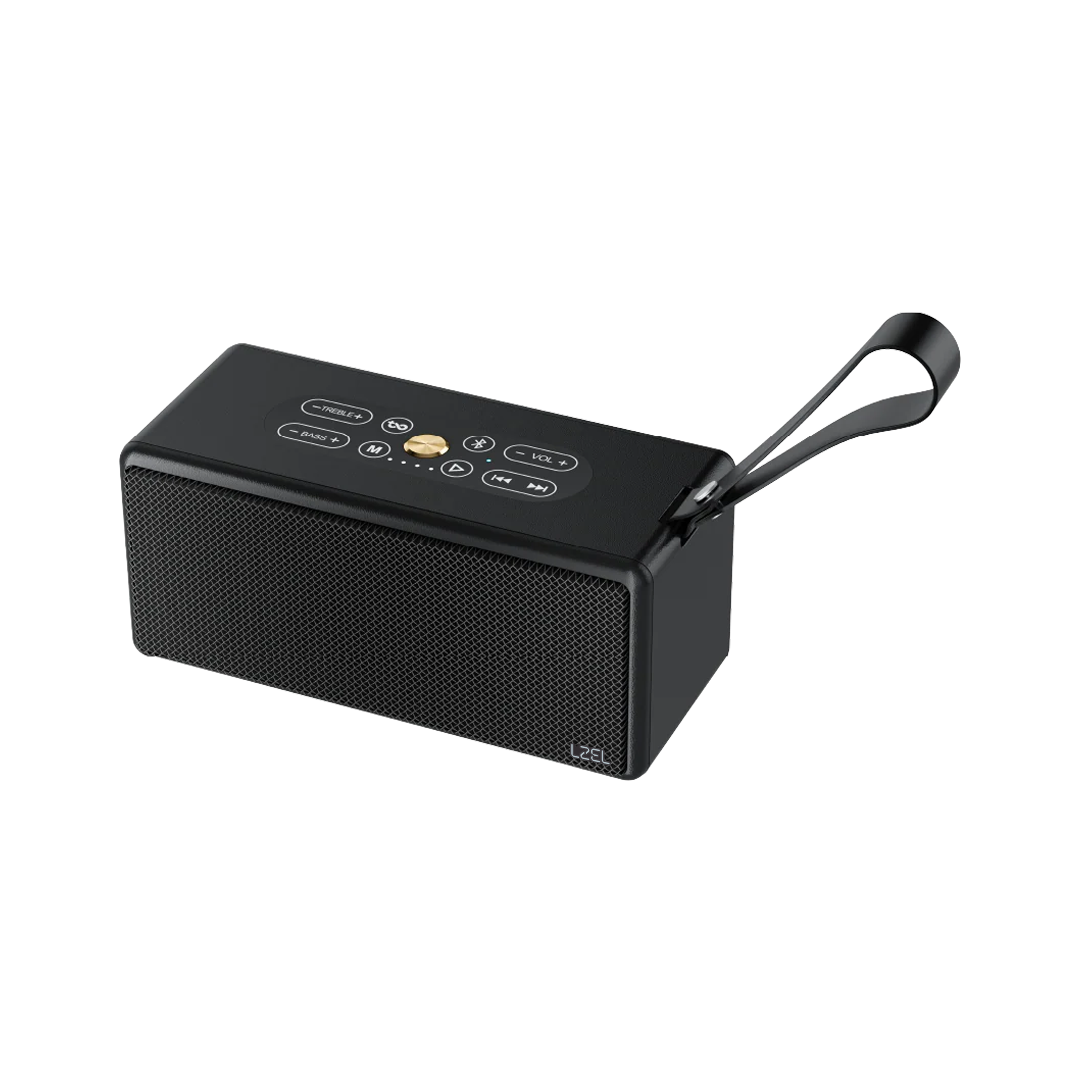 LZEL Aquilasonus Xl Premium Wireless Speaker With Deep Bass Bluetooth 5.4 - Optional Mic Support - 6000mah Battery