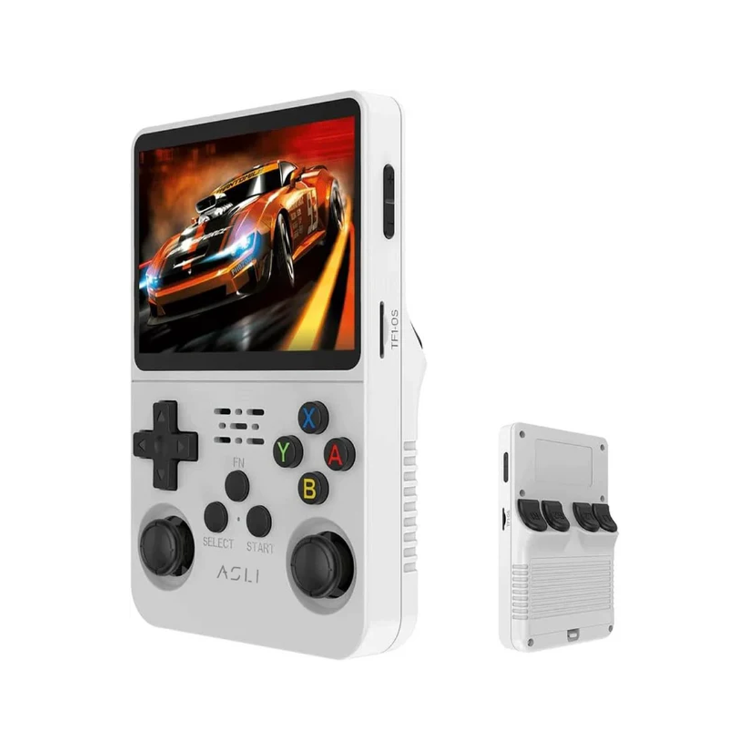 Asli Global Xretro Engine 3.5 Xretro Handheld Game Console With Linux System 128GB | White