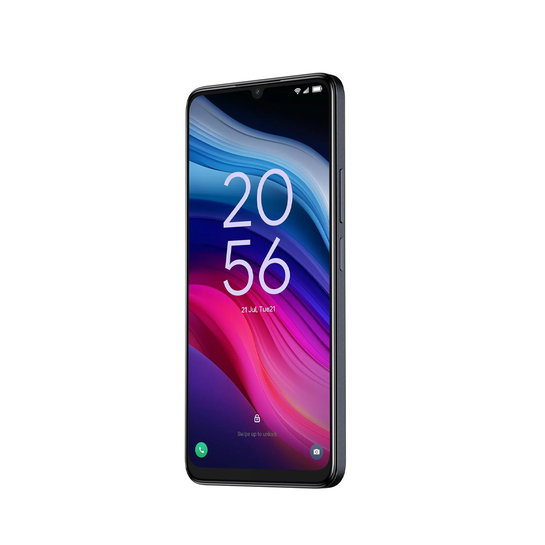 TCL 505 Smartphone 6.75-inch HD+ 90Hz NXTVISION Display, 128GB Storage, 4+4GB RAM, 5010mAh Battery + Bundle Offer | Gray