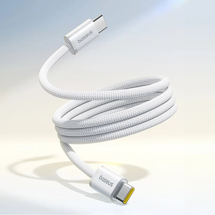 Baseus Dynamic 4 Pro Magnetic Fast Charging Cable USB-C to USB-C 100W 1m | White