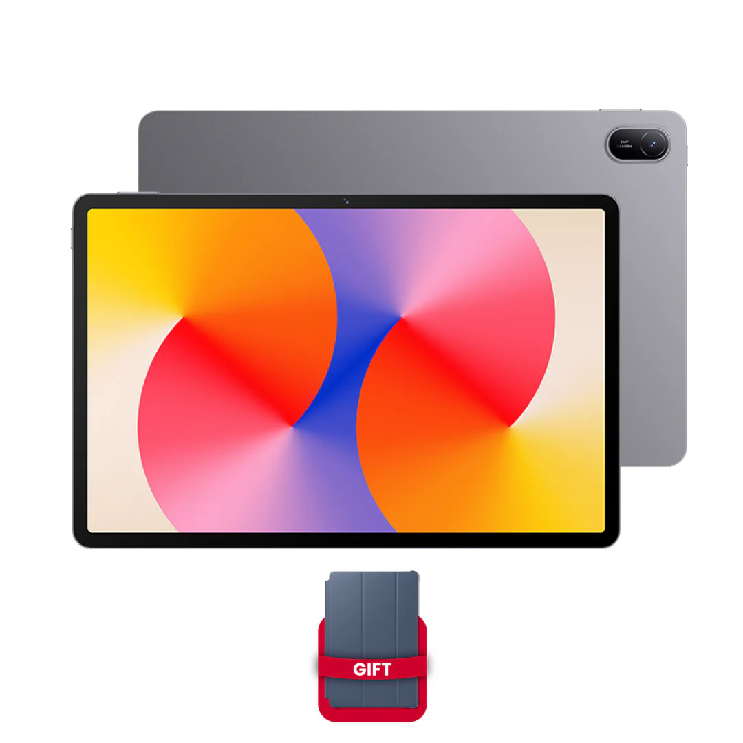 Huawei MatePad SE Tablet, 128GB, 8 GB RAM, 11-Inch, 8 MP Camera, Wi-Fi + Free Case | Nebula Gray