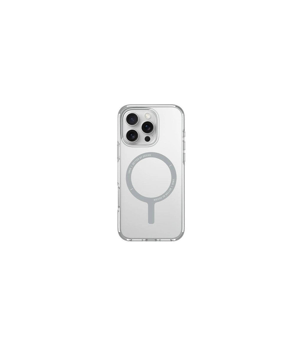 Uniq iPhone 16 Pro Hybrid Clario MagSafe Case Lucent | Clear