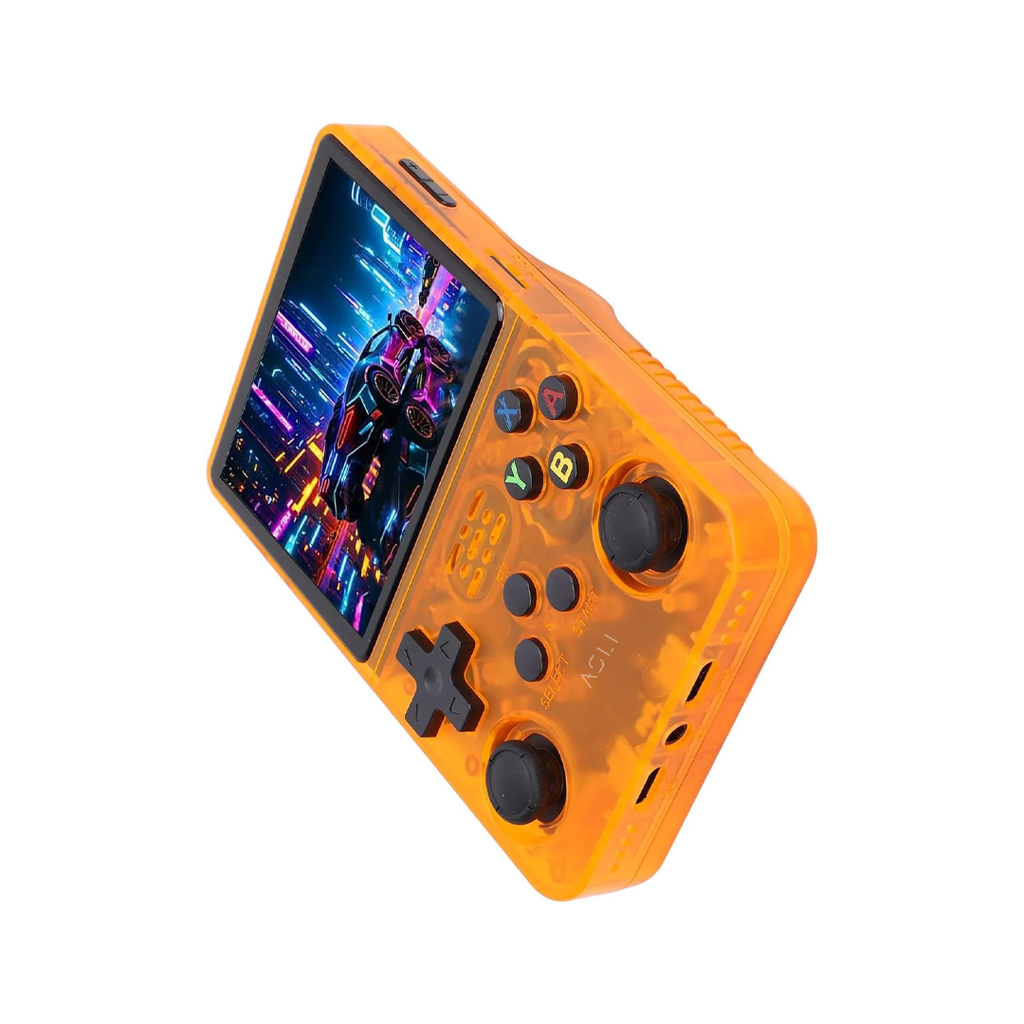 Asli Global Xretro Engine 3.5 Xretro Handheld Game Console With Linux System 128GB | Orange