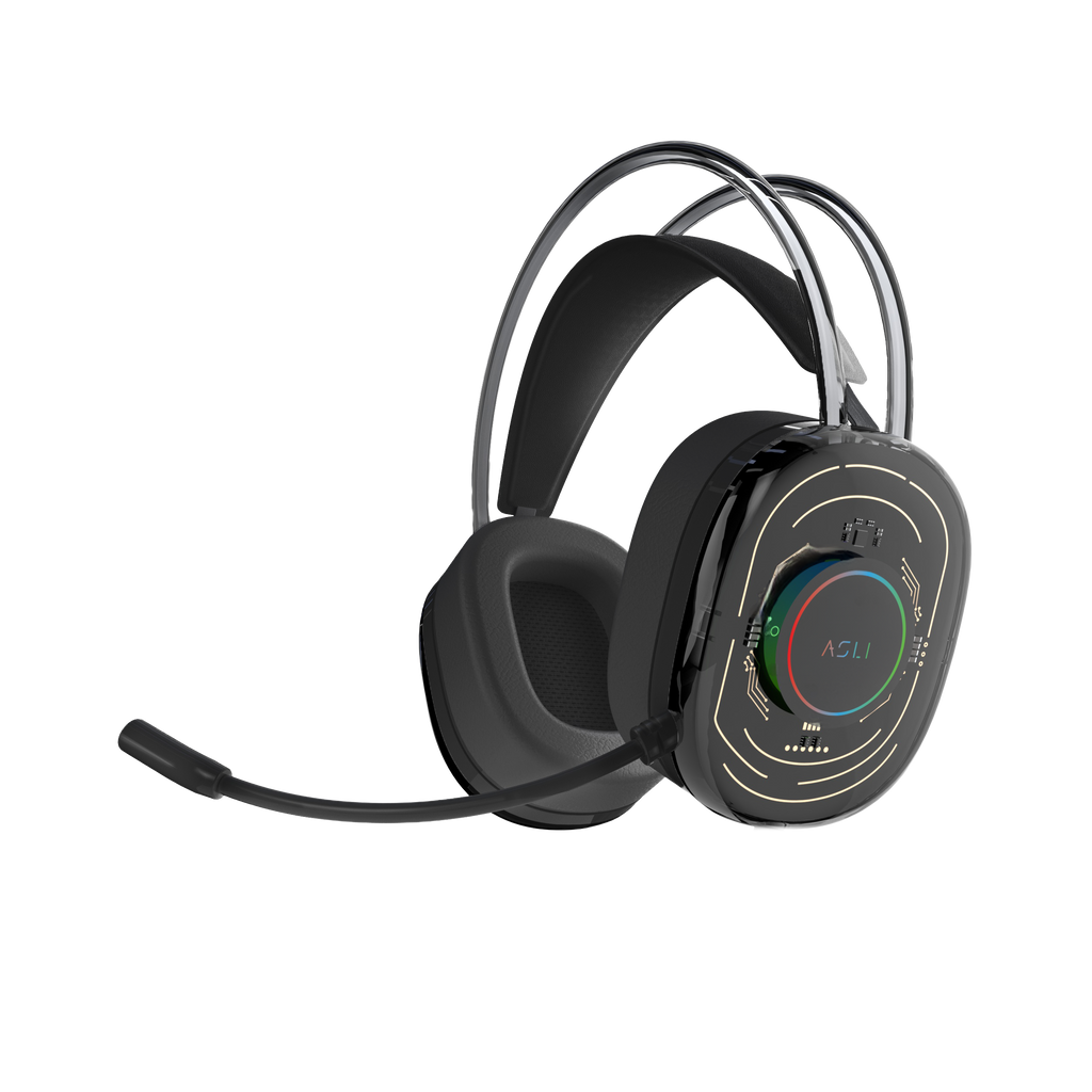 Asli Global EvoStrike G3 Over-Ear Wired Headphone | Black