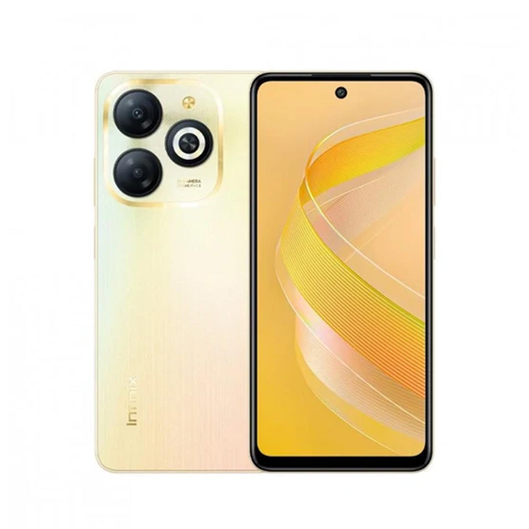 Infinix Smart 8 - 64GB - 2GB RAM - 6.6 inch + Bundle Offer | Gold