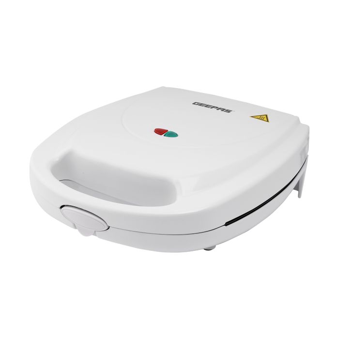 Geepas Mini Cake Maker â?? 2-in-1 Pie & Cake Maker, 12-Cup Capacity, 1400W Powerful Heating, Non-Stick Baking Plates, Ready Light Indicators