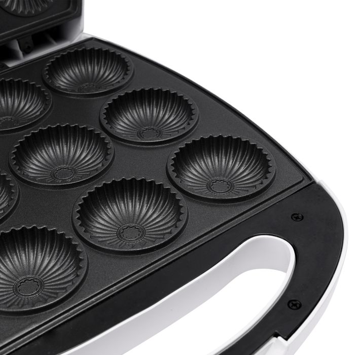 Geepas Mini Cake Maker – 2-in-1 Pie & Cake Maker, 12-Cup Capacity, 1400W Powerful Heating, Non-Stick Baking Plates, Ready Light Indicators