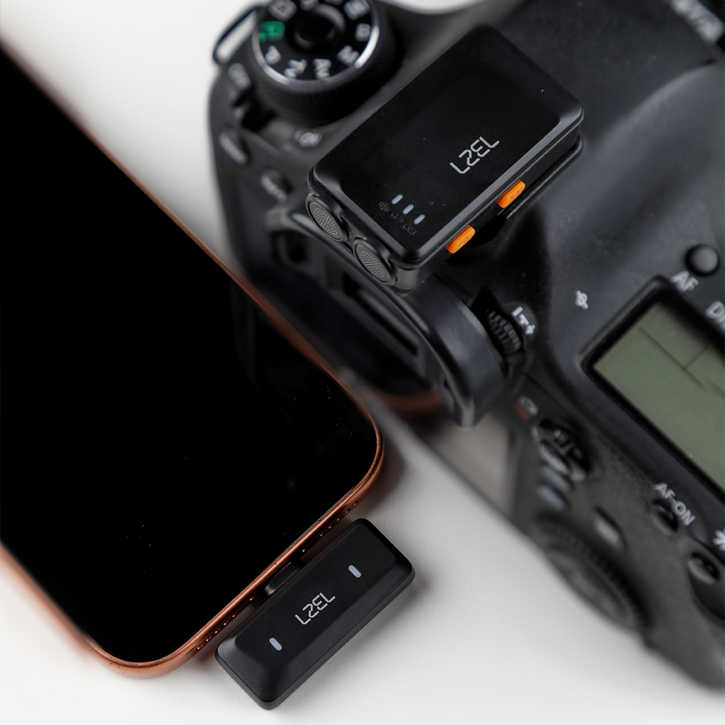 LZEL 2.4 GHz Wireless Microphone – Portable, AI Noise Reduction, 48 kHz High-Fidelity Audio