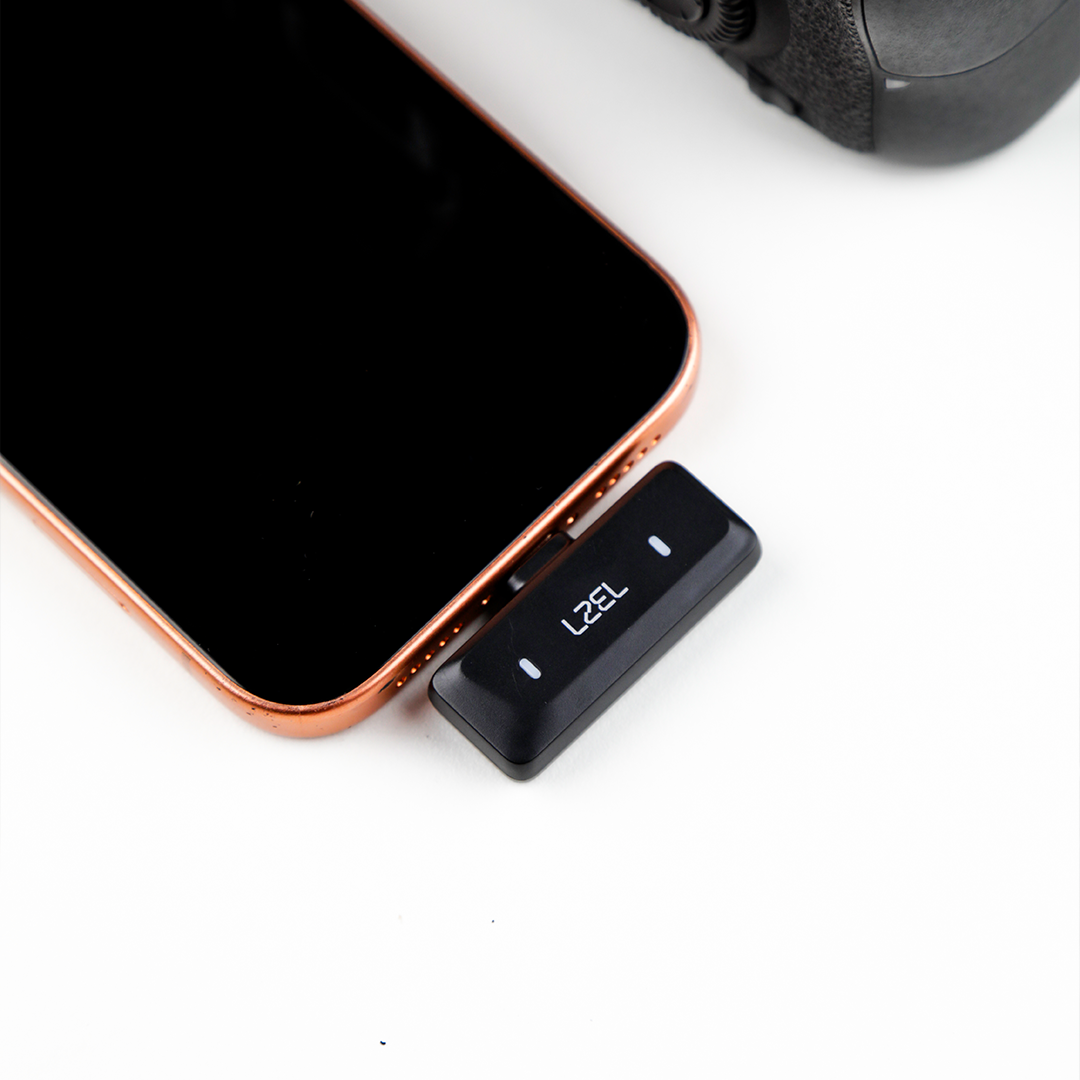 LZEL 2.4 GHz Wireless Microphone – Portable, AI Noise Reduction, 48 kHz High-Fidelity Audio