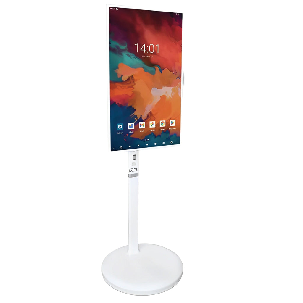 LZEL Smart 32" Android Touch Mobile Monitor with Built-in Stand