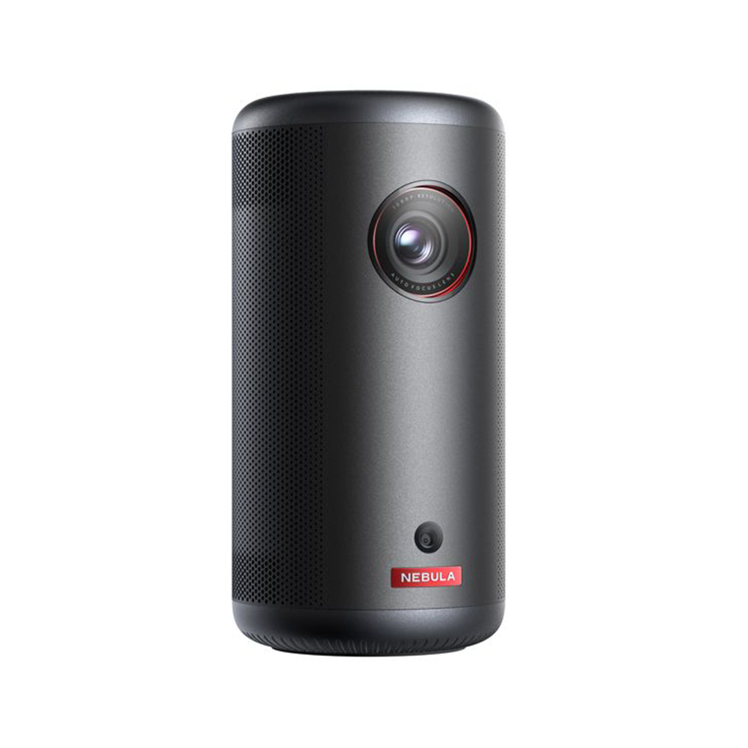 Nebula Capsule 3 Portable Smart Projector with Full HD, Google TV & Dolby Audio | Black