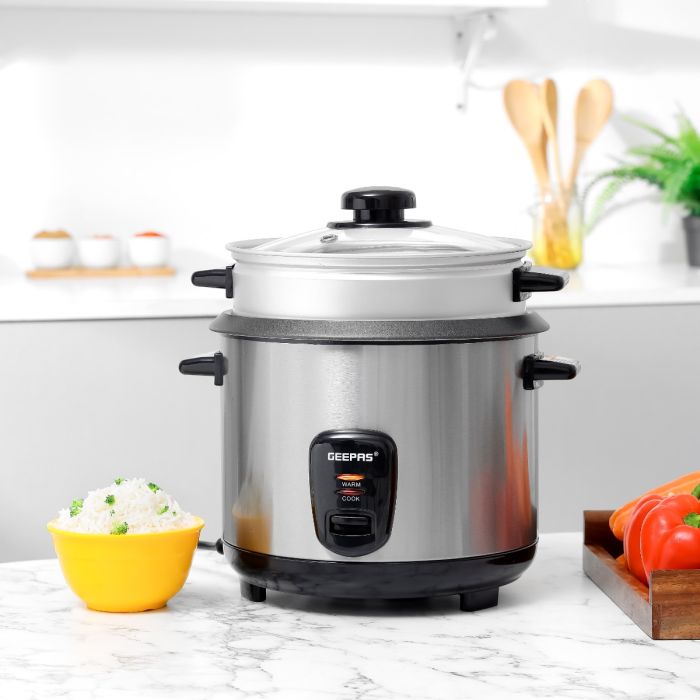 Geepas Multifunction Rice Cooker | 1.5L Capacity