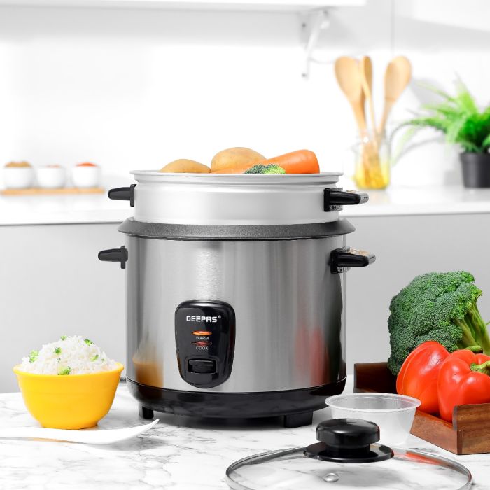 Geepas Multifunction Rice Cooker | 1.5L Capacity