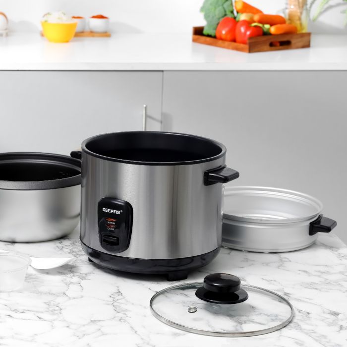 Geepas Multifunction Rice Cooker | 1.5L Capacity