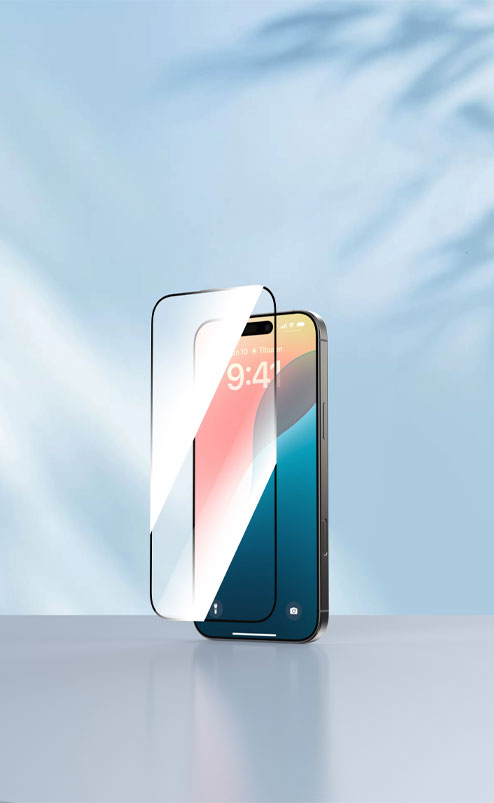 90 Percent Screen Protector Glass for iPhone 16 Pro Max
