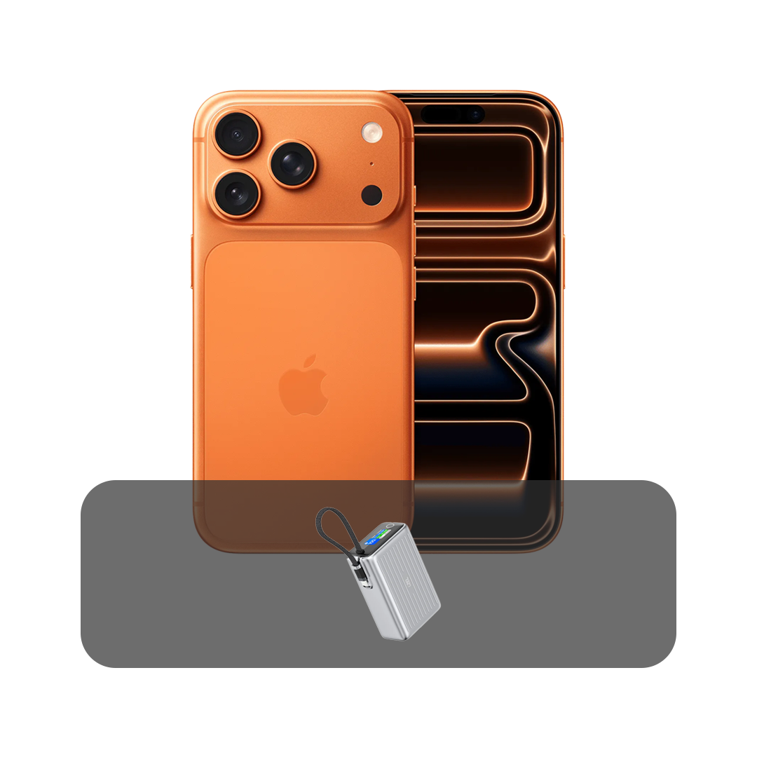 Apple iPhone 17 Pro Max- 512GB - 6.9 inch - Dual eSim+ Bundle Offer (Middle East Version) | Cosmic Orange