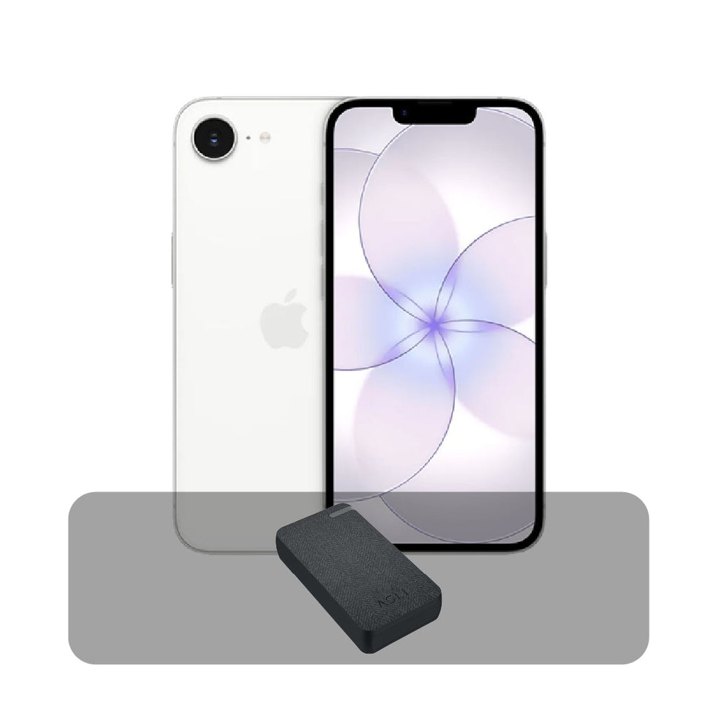 Apple iPhone 17e 5G - 512GB - 6.1 inch - Dual eSim ( Middle East Version ) + Bundle Offer | White