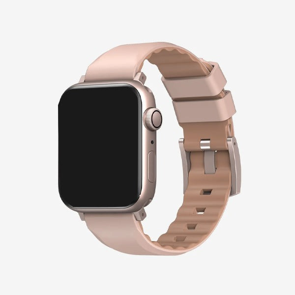 Uniq Linus Airosoft Silicone Apple Watch Strap 41/40/38mm | Rose Pink