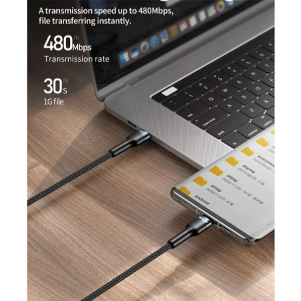 Remax 100W PD Fast Charging USB-C To USB-C Cable | Black