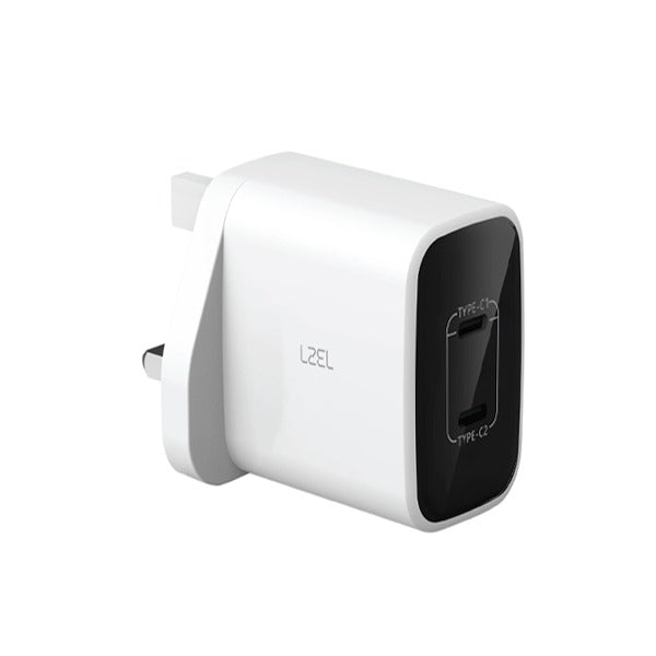 LZEL Voltixcharger 35W Dual Port Type-C Gan Wall Charger
