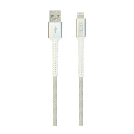 LZEL Celeris Power Volt Fabric Braided USB-A to Lightning Cable 1.2m