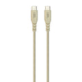 LZEL Celeris Power Eco Friendly 60w USB-C to USB-C Cable 1.2m | Oatmeal/Off-White