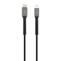 LZEL Celeris Power Volt Ll Fabric Braided 60W USB-C to Lightning 1.2m Cable | Black