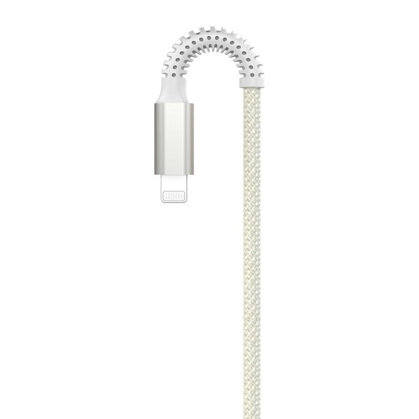 LZEL  Celeris Power Volt II Fabric Braided 60W USB-C to Lightning 1.2m Cable | White