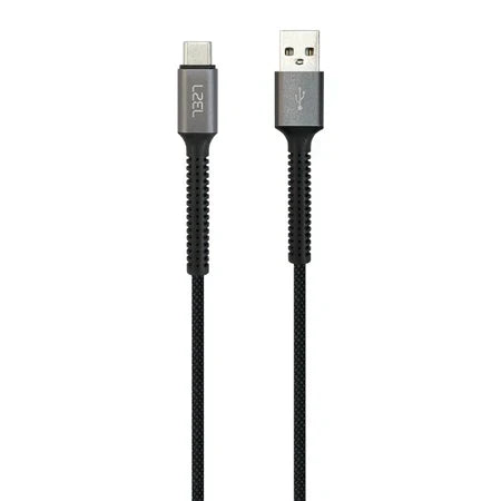LZEL Celeris Power Ac Fabric Braided USB-A to USB-C Cable 1.2m