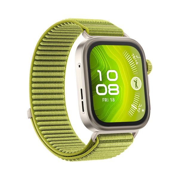 Huawei Watch Fit 4 Pro + Bundle Offer | Green