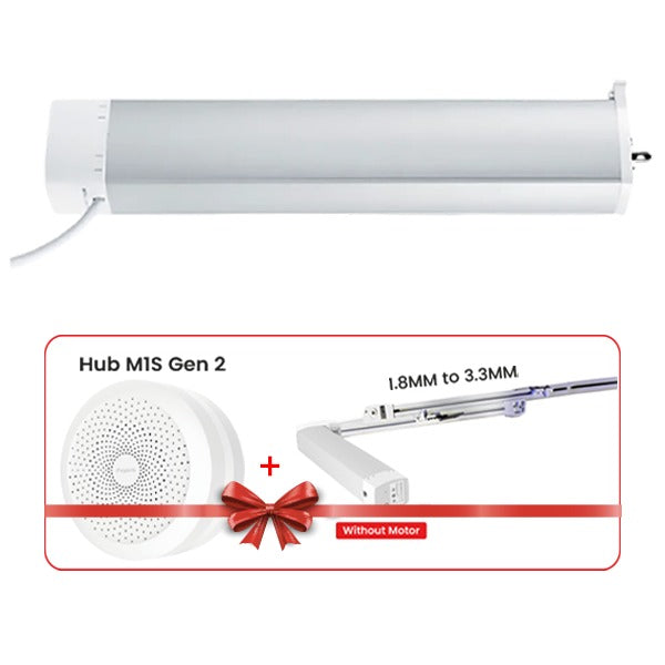 Bundle Offer Aqara Curtain Motor Wifi Version Zigbee Rails Work For Smart Home Silent Curtain Track + Aqara Accessories