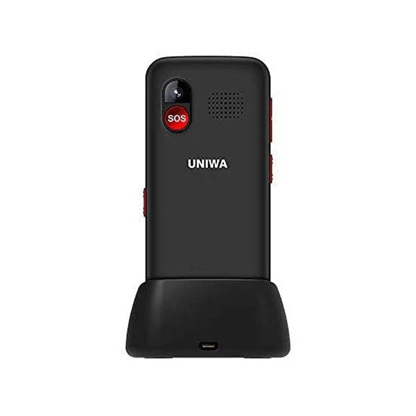 UNIWA V1000 4G Big Buttons Keypad Phone | Black