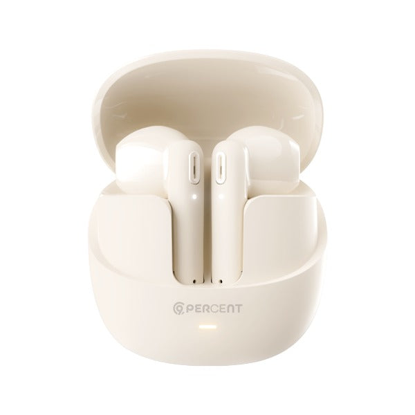 90 Percent SoundDrift 90 Series Tws True Stereo Wireless Earbuds | White