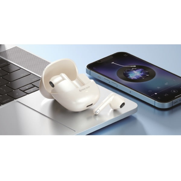 90 Percent SoundDrift 90 Series Tws True Stereo Wireless Earbuds | White