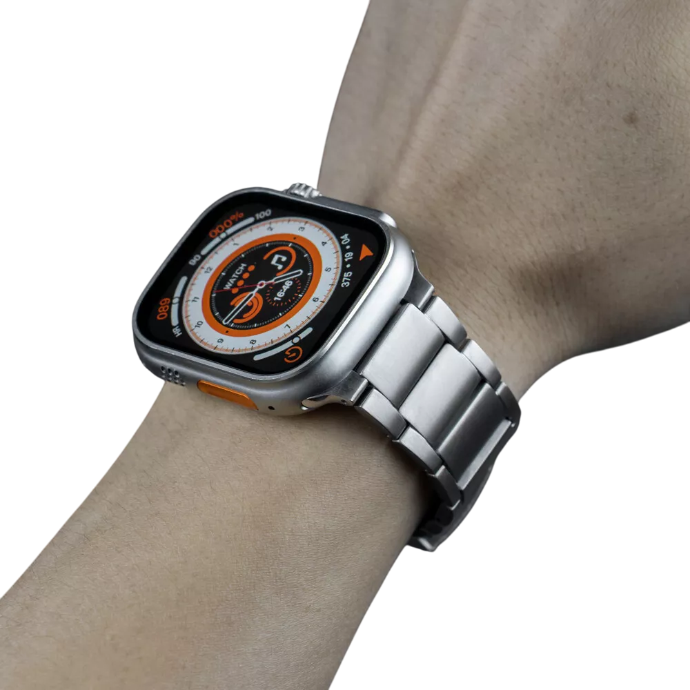 Stainless Steel Band For Watch 45/49 | Silver