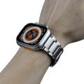 Stainless Steel Band For Watch 45/49 | Silver