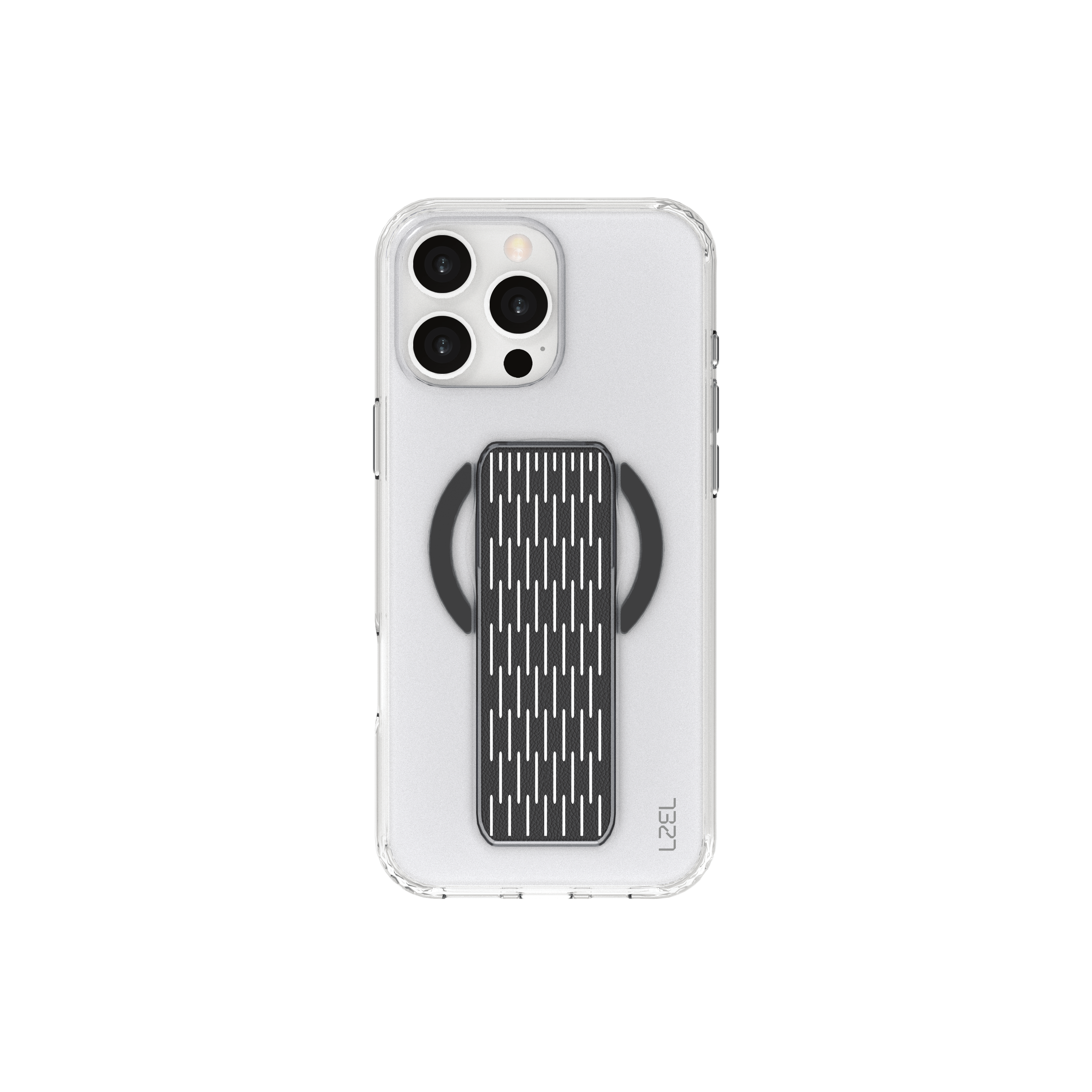 LZEL Clearmag Kickstand Clear Strap Magsafe With Enhanced Edge Protection Case For iPhone 16 Pro
