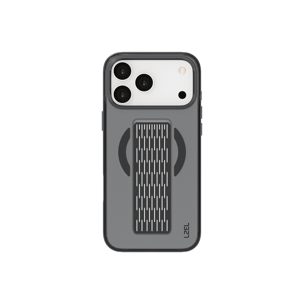LZEL Mattemag Kickstand Matte Strap Magsafe Case With Enhanced Edge Protection Case For iPhone 17 Pro