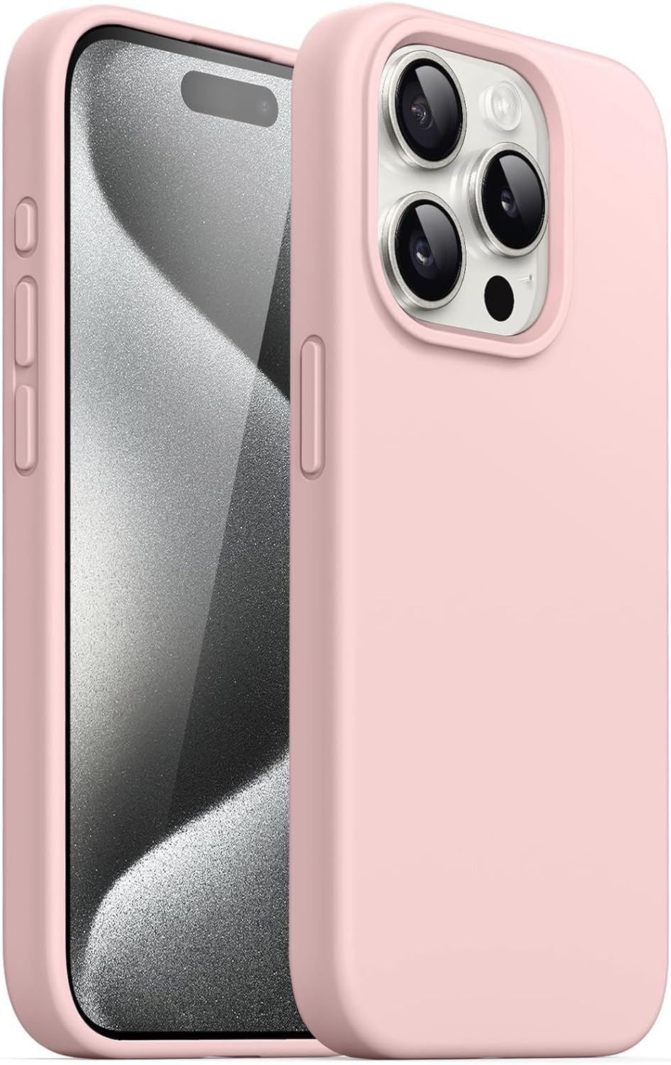 Asli Global iPhone 15 Pro Silicone MagSafe Cover |Pink