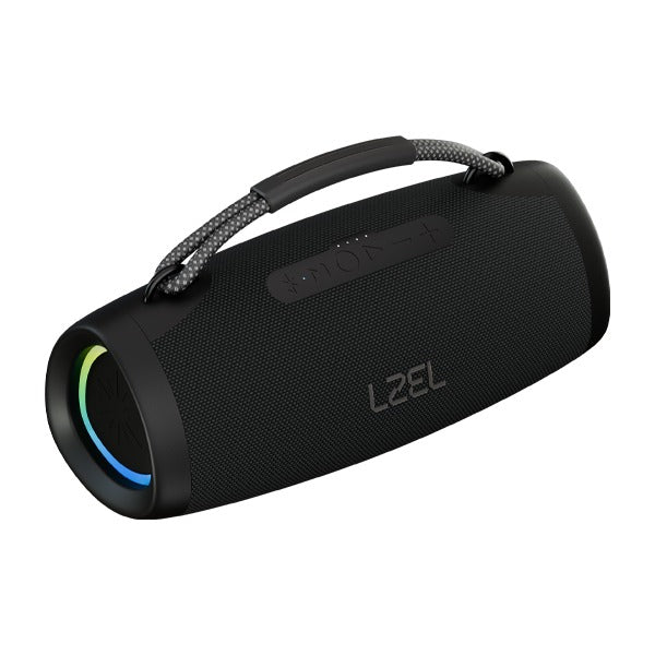 LZEL Aquilasonus Pro Portable Waterproof Bluetooth Speaker With RGB Lights | Black