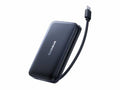 Baseus PicoGo AM61 Qi2.2 Magnetic Power Bank with Built-in Cable 10000mAh 45W | Cosmic Black