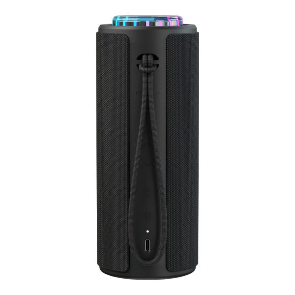 LZEL Aquilasonus Elite Waterproof  Portable Bluetooth Speaker With Vibe Lights | Black