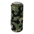LZEL Aquilasonus Elite Waterproof Portable Bluetooth Speaker With Vibe Lights | camouflage