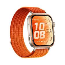 HUAWEI Watch Fit 5 Pro | Gradient Orange Nylon Strap